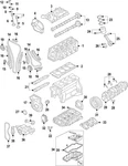 Genuine Audi Rocker Arms 06E-109-417-N. Fixed Price $19.37.