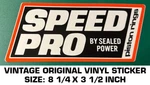 Speed Pro By Sealed Power Piston Rings Vintage Original Decal Sticker - Engine. Fixed Price $9.47.