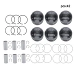 Lablt Piston Set W/ring Kit 68147228AA For Jeep Ram 1500 3.0L V6 Diesel 2014-22. Fixed Price $205.01.