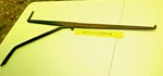 Wrought Iron Fireplace Crane Huge 37.5 Inches Long 20 Top Bottom Age?. Fixed Price $79.99.