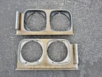 1972 Buick Gs Skylark Oem Used Headlamp Bezel Set Gm # 1239158 1239159. Fixed Price $97.46.