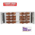 Sharp Rockers SLS17A, Set Of 16 Orange Aluminum Fits Gm LS1/LS2/LS6 Arm. Fixed Price $1043.65.