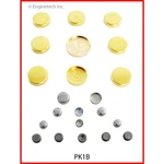Enginetech Expansion Plug Kit PK1B; Brass For Chevy 262-350 Sbc. Fixed Price $22.75.
