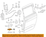 Chrysler Oem 17-21 Pacifica Side Loading Door Lock Hardware-hinge 68240040AG. Fixed Price $26.41.