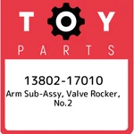 13802-17010 Toyota Arm Sub-assy, Valve Rocker, NO.2 1380217010, New Genuine Oem. Fixed Price $66.60.