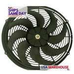 Racing Power R1016, Kit Black Plastic 16IN Universal Cooling Fan W/curved Blades. Fixed Price $146.16.