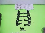4 New 3/8" Dart Adjustable Raised Pushrod Guide Plates Fits Big Block Chevy #5. Fixed Price $30.00.