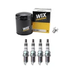 Wix Engine Oil Filter & Ngk Iridium Spark Plug Kit For Stanza 2.4 L4 KA24E. Fixed Price $70.95.