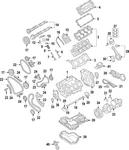 Genuine Volkswagen 2009-2016 Touareg Beetle Golf Rocker Arms 059-109-417-J. Fixed Price $57.38.