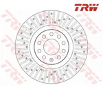 2PCS Brake Disc Trw DF6189S For Audi A4 Avant. Fixed Price $233.61.