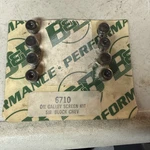 B&b Performance (6710) Oil Galley Screen Kit Sm Block Chevrolet Un Complete. Fixed Price $19.99.