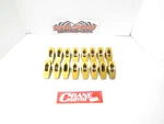 16 Used Crane Cams Gold Roller Rocker Arms 1.7 Ratio Chevy Dragracing. Fixed Price $165.00.