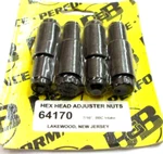 B&b 64170 Valve Adjuster Nuts 7/16" For Big Chevy Intake Side Per Pkg. Fixed Price $44.50.