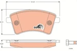 Trw GDB1785 Brake Pad Set, Disc For, Mercedes-benz, Renault. Fixed Price $39.96.