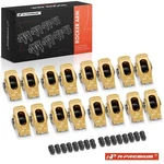 A-premium Gold 2024 Aluminum Rocker Arms For Chevy Sbc 350 1.6 Ratio 3/8 Inch. Fixed Price $193.99.