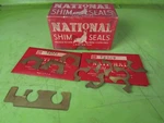National Brass Shim Lot P/n Y2571 Y2529 Nos 11 Count W/ Box. Fixed Price $12.75.