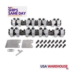 And Machine 2053-165/160, Kit Natural Aluminum Sbc Shaft Rocker Arm W/bo. Fixed Price $2996.05.